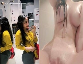 Fotos quentes de Tran Ha Linh, vestido de renda branca, sedutora para cada centímetro