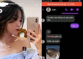 Video Phuong Uyen fala 18+ com uma pessoa desconhecida que é revelada