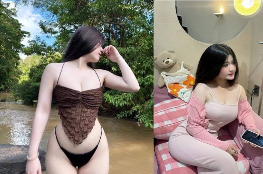 A garota gostosa só quer satisfazer o menino