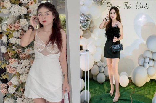 A aluna Tiktok postou um clipe mostrando sua área rosa rosa
