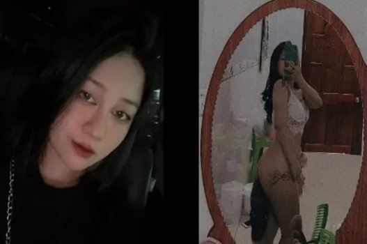 Hua Thi Quynh Trang nasceu em 2004 feliz com o cara no lado da estrada