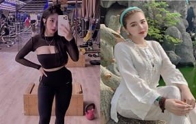 Sexy Minh Thu em uma roupa penetrante