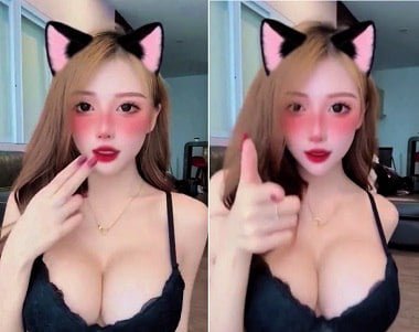 Ngoc huyen loira com cães grandes