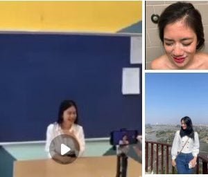 A irmã do ensino médio da irmã Le Minh Hi vazou no clipe de mais de 18