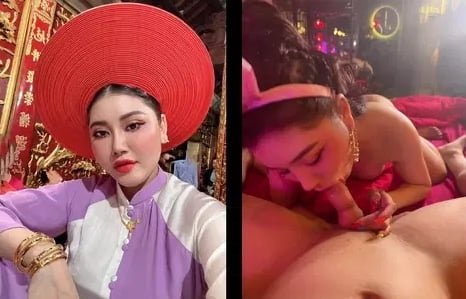 A tatuagem corporal da garota Bao Ngoc é encantadora