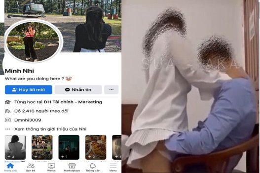 Minh NHI Financial University Student fez sexo com o namorado